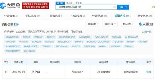 拼多多關聯公司注冊“夕夕餅”“夕夕糕”商標，計算機軟硬件技術開發引關注